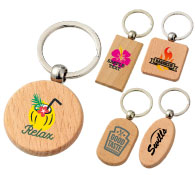 木製オリジナルキーホルダー