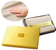 プレミアムブランケット(ライトグレー)