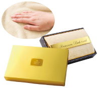 プレミアムバスタオル（ライトベージュ）