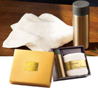 プレミアム ポケットボトル＆ハンドタオル