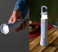 カラビナ付きマルチライト