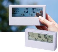 クリアスクリーン多機能デジタル時計