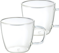 耐熱ガラスマグカップ2個組