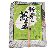 新聞包み蕎麦500ｇ（乾麺）日本製