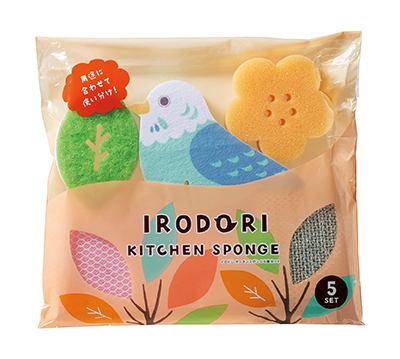 イロドリ キッチンスポンジ５種セット