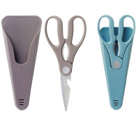 収納ケース付 4in1キッチンハサミ