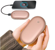 モバイルバッテリー機能付ハンディカイロ 