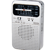 短波・AM・FMアナログポケットラジオ(ワイドFM対応)