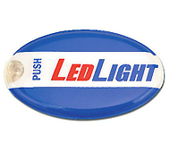 LEDマグネット楕円 全面フルカラー名入れ専用
