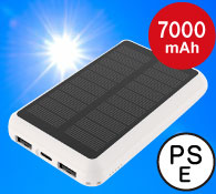 ソーラーモバイルバッテリー7000mAh