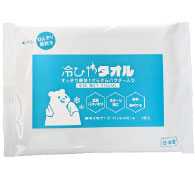 【大判】冷ひやタオル１枚入り（日本製）