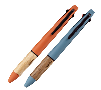 三菱鉛筆 ジェットストリーム × karimoku 多機能ペン（4色ボール+シャープ）