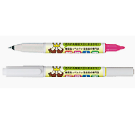 三菱鉛筆 ボールペン黒＋蛍光ペン（全周フルカラー印刷専用）
