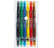 三菱鉛筆 ピュアカラーF 6色セット （水性サインペン）