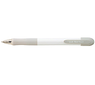 三菱鉛筆 アクアタッチ白軸ボールペン 0.7mm