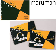 オリジナル marumanスケッチブック B6 名入れ込み