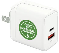 急速充電PD対応2ポートAC充電器