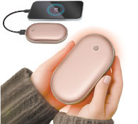 モバイルバッテリー付きハンディカイロ