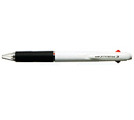 三菱鉛筆 ジェットストリーム3色ボールペン白軸 0.7mm