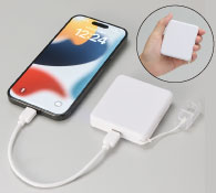 PD急速充電コードストラップ付モバイルチャージャー5000