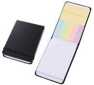 合皮カバー付箋セット（Ｍ）